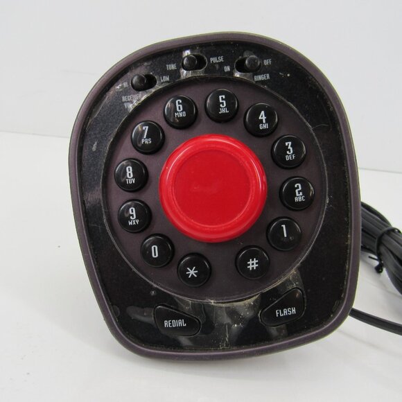 Nick & Nora Home Candlestick Phone Metallic Purple Pollyflame Concept Ltd. - Picture 7 of 8